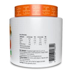 Qlife Vitamin C Sambucus Takviye Edici Gıda 60 Adet