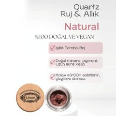 Rosece B60 Krem Ruj-Allık 7 ml | Quartz