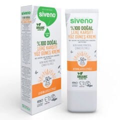 Siveno %100 Doğal Leke Karşıtı Spf 50 Yüz Güneş Kremi 30 ml