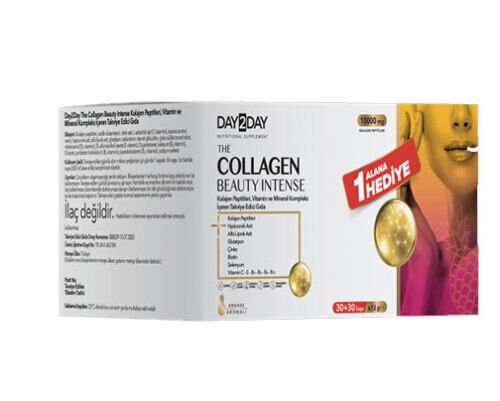 Day2Day The Collagen Beauty Intense Takviy Edici Gıda 1 Alana 1 Hediye