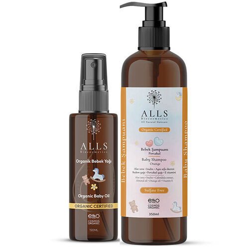 Alls Biocosmetics Organik Bebek Bakım Seti 1