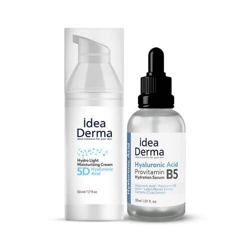 İdea Derma Hyaluronik Asit Nemlendirici İkili