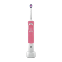 Oral-B Vitality 100 3D White Şarj Edilebilir Diş Fırçası - Pembe