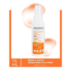 Zederma Spf 50 Bebek ve Çocuk Güneş Koruyucu Sprey 75 ml