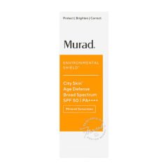 Murad City Skin Age Defense SPF 50 – Anti–Aging Etkili Mineralli Gündüz Bakımı SPF 50 50 ml