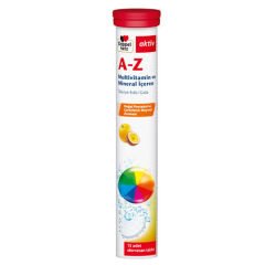 Doppel Herz A-Z Multivitamin ve Mineral İçeren Takviye Edici Gıda 15 Efervesan