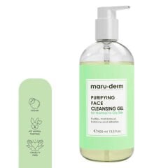 Maruderm Karma ve Yağlı Ciltlere Özel Temizleme Jeli 400 ml Maruderm Karma ve Yağlı Ciltlere Özel Salisilik Asit Yüz Yıkama Jeli 400 ml