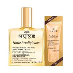 NUXE Huile Prodigieuse Çok Amaçlı Kuru Bakım Yağı 100 ml - Duş Jeli HEDİYE