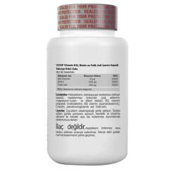 Voop B12 Vitamini Takviye Edici Gıda 60 Kapsül