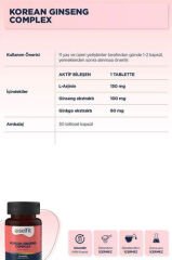 Selfit Korean Ginseng Complex 30 Kapsül