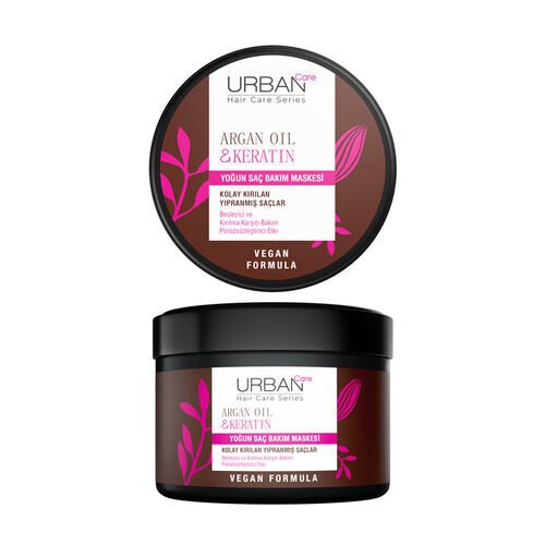 Urban Care Argan Oil Keratin Yoğun Saç Bakım Maskesi 230 ml