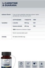 Selfit L-Carnitine Guarana 30 Tablet