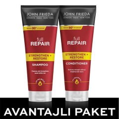 John Frieda Full Repair İşlem Görmüş Saçlar İçin Saç Kremi 2x250 ml Avantajlı Paket