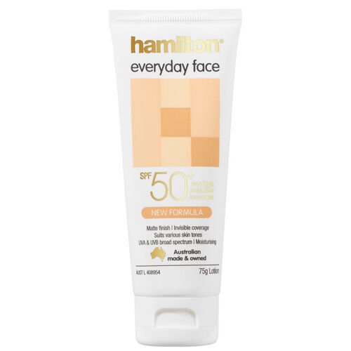 Hamilton Everyday Face SPF50+ Güneş Kremi 75 gr