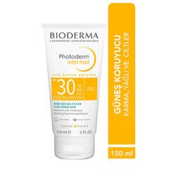Bioderma Photoderm AKN Mat Spf30+ Güneş Koruyucu Krem 150 ml