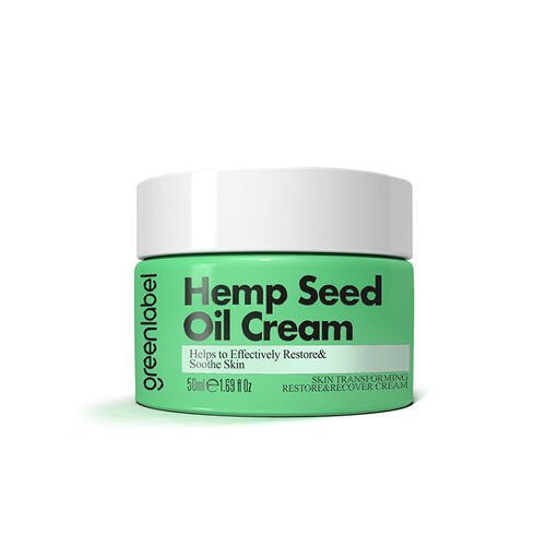 Greenlabel Kenevir Tohumu Yağı ve Çinko Özlü Krem 50 ml