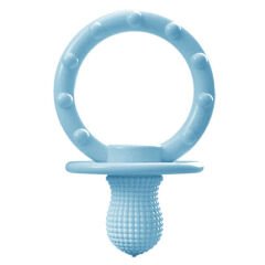 OiOi Gumy Silikon Diş Kaşıyıcı 3 Ay+ Mineral Blue