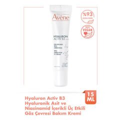 Avene Hyaluron Activ B3 Göz Çevresi Kremi 15 ml