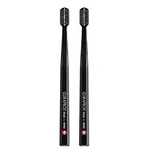 Curaprox Black is White 2'li Diş Fırçası