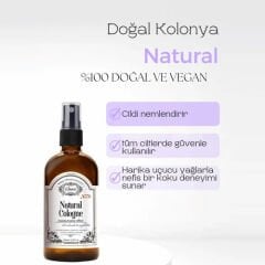 Rosece R70 Nemlendirici Etkili Doğal Kolonya 100 ml