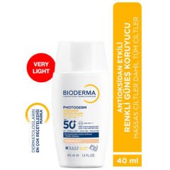 Bioderma Photoderm XDefense Ultra-Fluid SPF50+ 40 ml - Very Light
