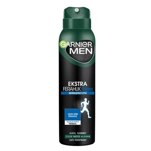 Garnier Men Ekstra Ferahlık Serinletici Etki Deodorant Sprey 150 ml