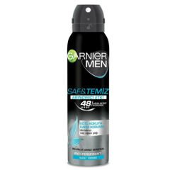 Garnier Men Saf ve Temiz Arındırıcı Etki Deodorant Sprey 150 ml