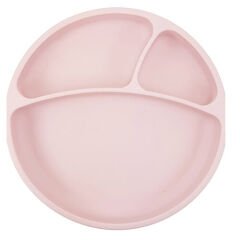 OiOi Porsiyon Mama Tabağı 6+Ay Pembe