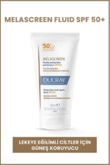 Ducray Melascreen Fluid SPF50+ Lekeye Eğilimli Ciltler İçin Güneş Koruyucu 50 ml