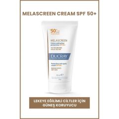 Ducray Melascreen Cream SPF50+ Lekeye Eğilimli Ciltler Güneş Koruyucu 50 ml
