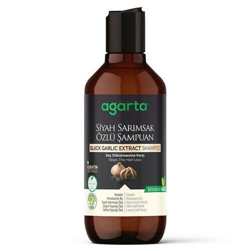 Agarta Siyah Sarımsak Özlü Şampuan 400 ml