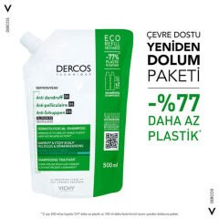 Vichy Dercos  Anti Dandruff Kepek Karşıtı Şampuan 500 ml - Normal ve Yağlı Saçlar
