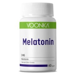 Voonka Melatonin İçeren Takviye Edici Gıda 60 Kapsül