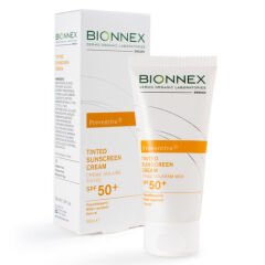 Bionnex Preventiva Spf50+ Renkli Güneş Kremi 50 ml
