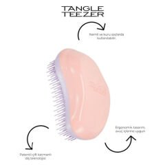 Tangle Teezer Original Salmon Smoothie Pink Saç Fırçası