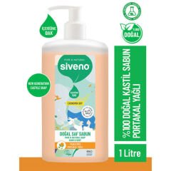 Siveno Portakal Yağlı Doğal Sıvı Sabun 1L
