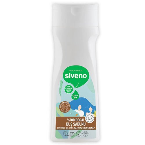 Siveno Doğal Duş Sabunu Hindistan Cevizi Yağlı 300 ml