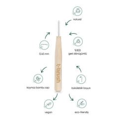 T-Brush Bambu Arayüz Fırçası 6 adet