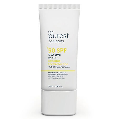 The Purest Solutions Spf50+ Invisible UV Protectin Cream 50 ml