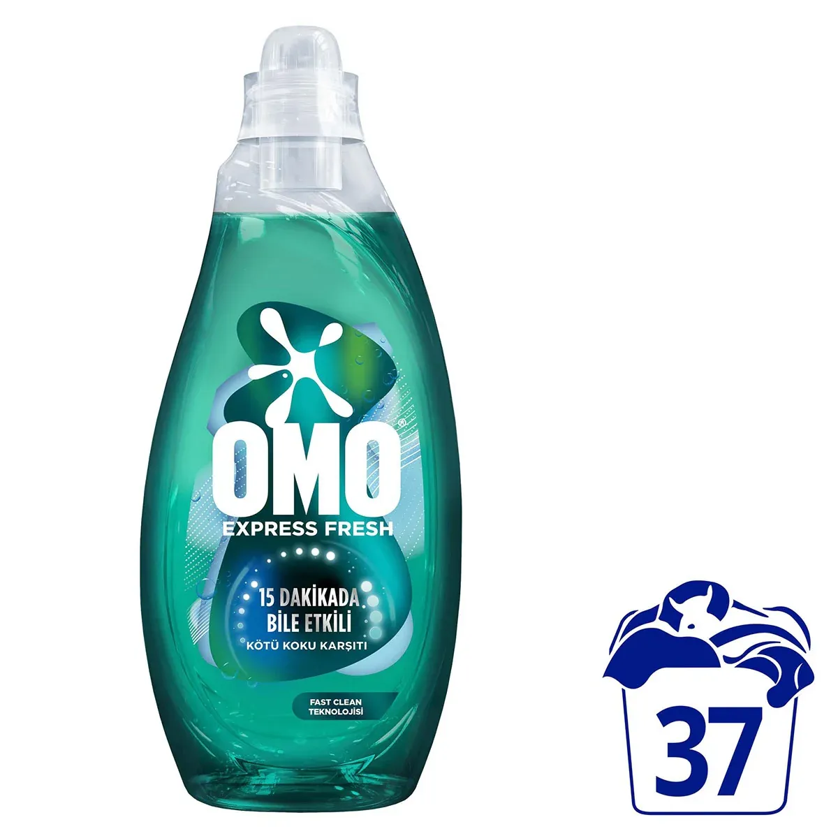 Omo Express Fresh Kötü Koku Karşıtı Beyaz & Renkliler 1480 ML