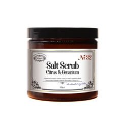 Rosece R32 Tuz Scrub Narenciye Itır | Doğal Spa Peeling Arındırıcı 325 gr