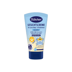 Bübchen Bebek ve Çocuk Hassas Güneş Koruyucu Yüz Kremi SPF50 50 ml