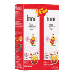 Orzax İmunol Takviye Edici Gıda 150 ml 1 Alana 1 Bedava