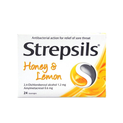 Strepsils Herbal Limon ve Bal Aromalı Pastil 24 Adet