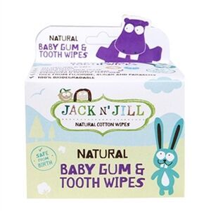 Jack And Jill Natural Baby Gum&Tooth Wipes 25Adet
