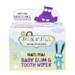 Jack And Jill Natural Baby Gum&Tooth Wipes 25Adet