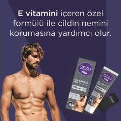 Sesu Erkekler için Tüy Dökücü Krem 100ml
