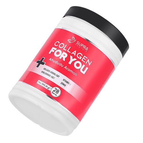 Supra Protein Collagen For You Ahududu Aromalı Takviye Edici Gıda 293 g