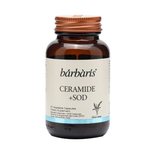 Barbaris Ceramide + Sod Takviye Edici Gıda 30 Kapsül