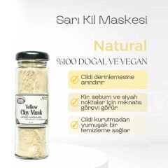 Rosece R27 Sarı Kil Maskesi | Derinlemesine Arındırıcı 95 ml